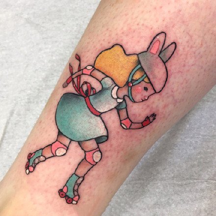 暗彩色有个性的一组纹身图案作品欣赏