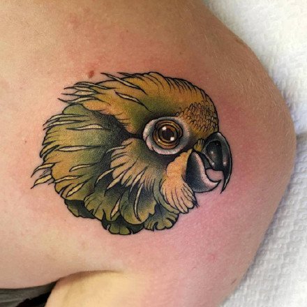 暗彩色有个性的一组纹身图案作品欣赏