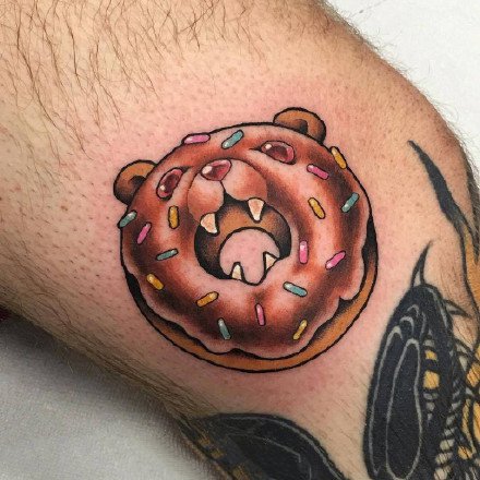 暗彩色有个性的一组纹身图案作品欣赏