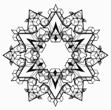 点刺梵花手稿_40张优秀的梵花点刺纹身手稿图案欣赏