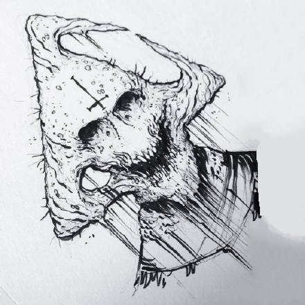 创意独特的27张暗黑风格的纹身手稿图案