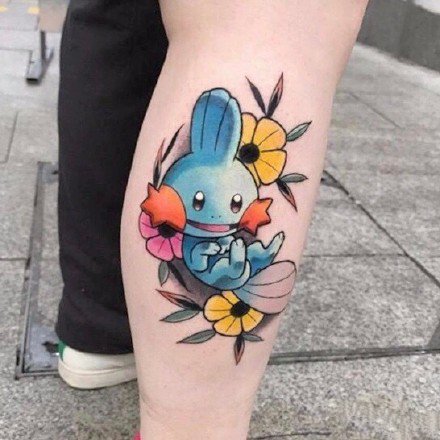 可爱卡通纹身：18张可爱的二次元卡通彩色纹身图案