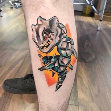 可爱卡通纹身：18张可爱的二次元卡通彩色纹身图案