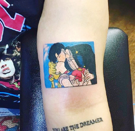 美少女战士纹身：18张卡通动画美少女战士纹身图案