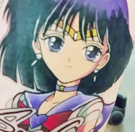 美少女战士纹身：18张卡通动画美少女战士纹身图案