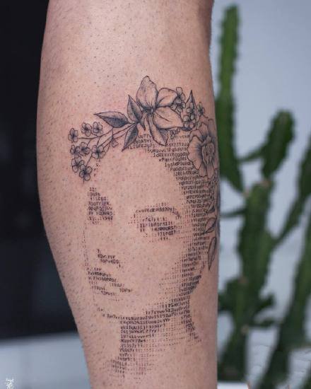 代码纹身：程序员最爱的由代码组成的纹身图案9张