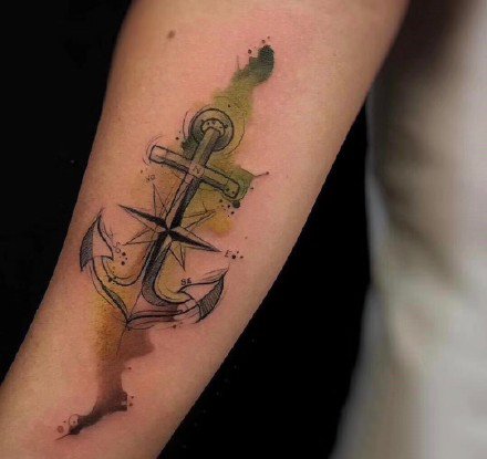 好看的水彩纹身：水彩色的27张漂亮纹身图案欣赏