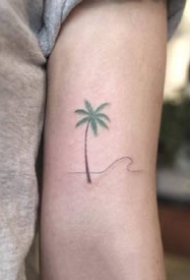 超简约的一组很可爱适合女生的小清新纹身图案