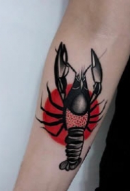 唤醒童年回忆的一组童趣小彩色纹身作品