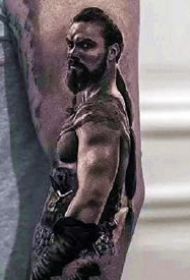 写实肖像纹身：9张欧美人物肖像的写实纹身图案欣赏