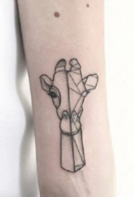 很有文艺范儿的一组简约小纹身图案