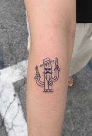 简约小图纹身：超简约的一组小纹身图片欣赏
