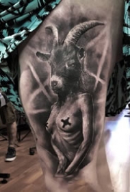 很个性的一组暗黑有故事的纹身图案