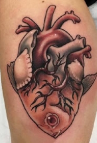 暗彩色有个性的一组纹身图案作品欣赏