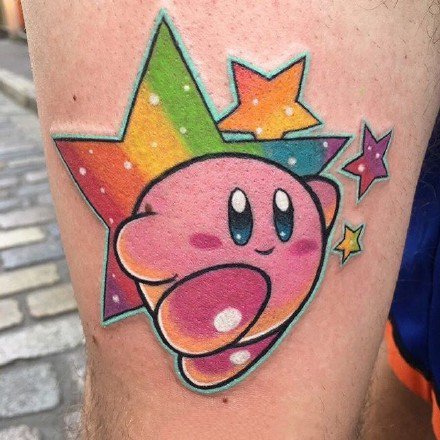 各式各样的可爱小兔子纹身图案欣赏