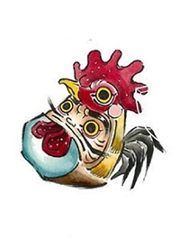 十二生肖纹身手稿