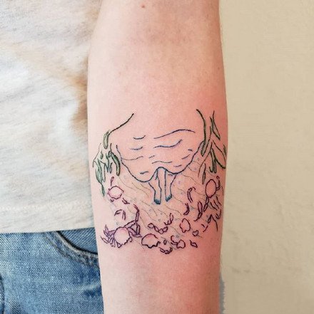 别具一格的个性涂鸦风格纹身图案欣赏