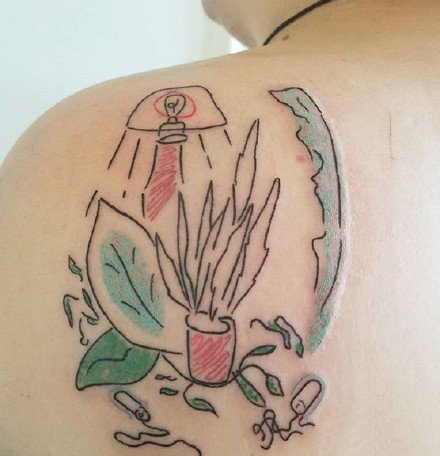 别具一格的个性涂鸦风格纹身图案欣赏