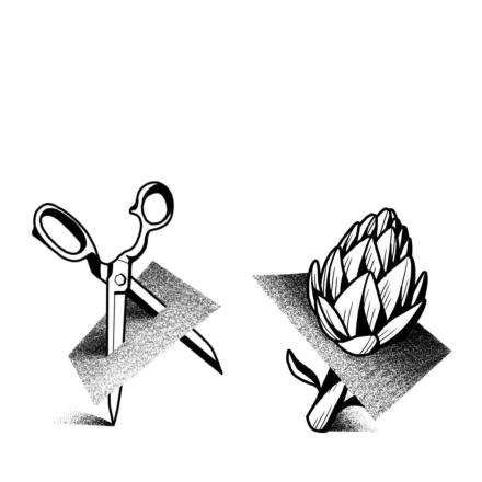 很有意境的创意抽象点刺纹身手稿图片