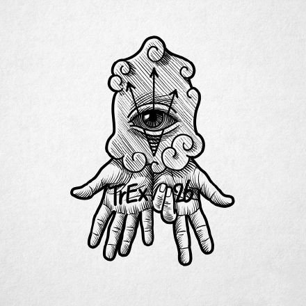 36张适合点刺的个性暗黑纹身手稿图案