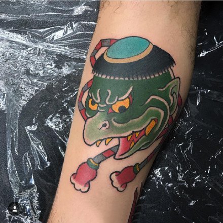 老传统风格17张日式小图纹身图案