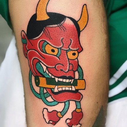 老传统风格17张日式小图纹身图案