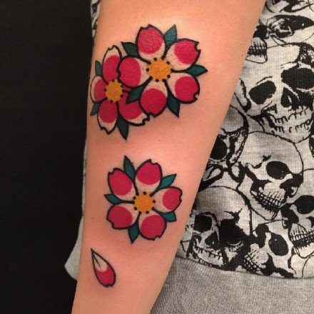 老传统风格17张日式小图纹身图案