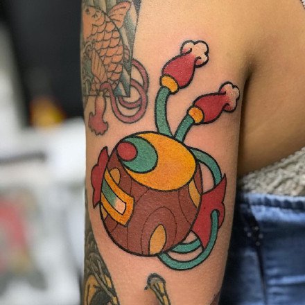 老传统风格17张日式小图纹身图案