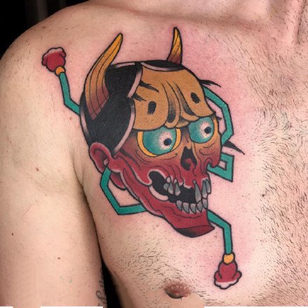 老传统风格17张日式小图纹身图案