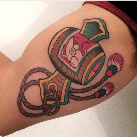 老传统风格17张日式小图纹身图案