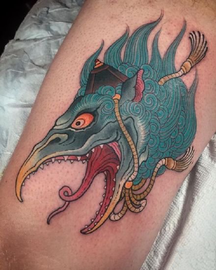 老传统风格17张日式小图纹身图案