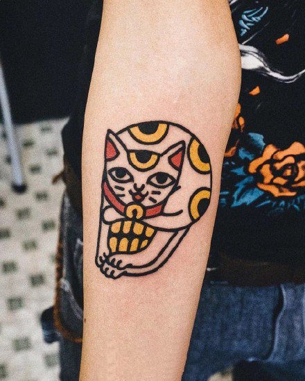 25张彩色的个性小纹身图片欣赏