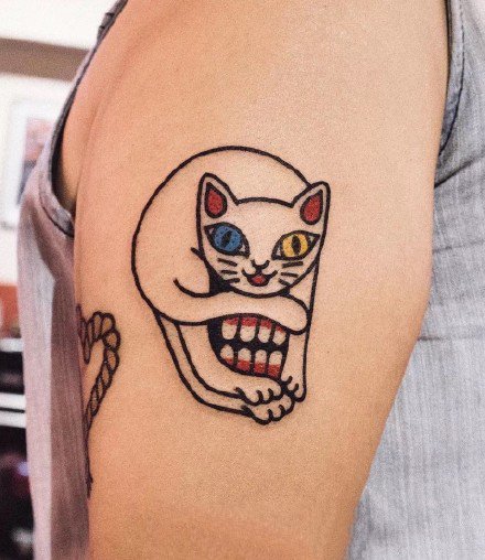 25张彩色的个性小纹身图片欣赏