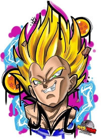 18张动漫七龙珠的纹身手稿图缩略频道推荐图