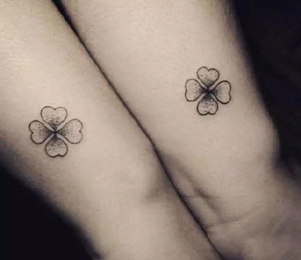 情侣、闺蜜喜欢的18张简约小清新纹身图案 ​