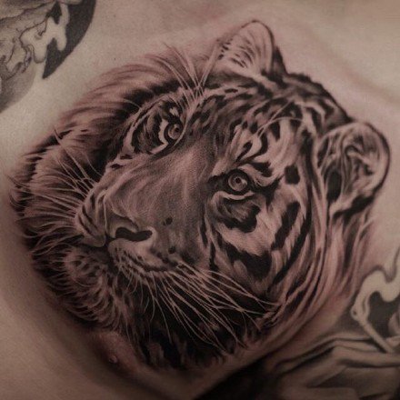 细腻的一组欧美写实大臂等​纹身作品9张