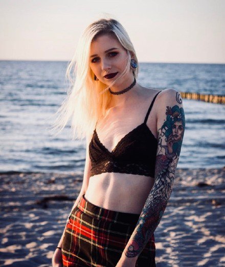 一组美人鱼的纹身作品图片欣赏