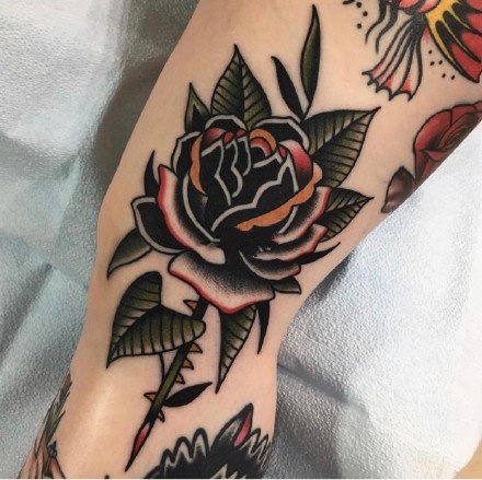 17张old school风格的彩色小纹身图案