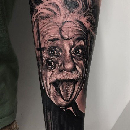 暗黑人物：一组暗黑风格的名人像纹身作品