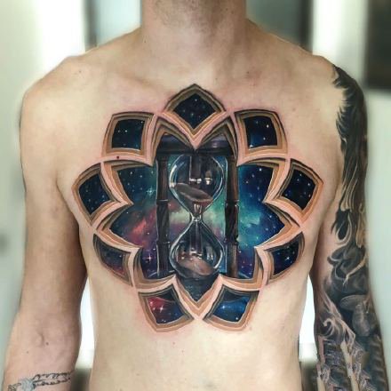 9张立体写实的逼真彩色3D纹身图案