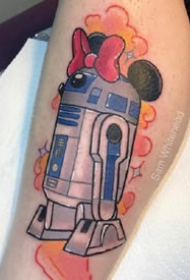 很卡哇伊的一组可爱卡通纹身图片