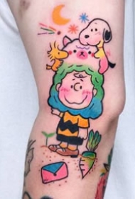 很可爱的一组卡哇伊彩色小纹身图片