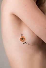 超简单的一组小清新简约纹身图案