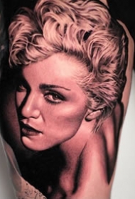 9张欧美人物肖像的写实纹身作品图案缩略频道推荐图