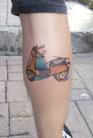 涂鸦风格的野兽派童趣小图纹身图片