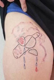 别具一格的个性涂鸦风格纹身图案欣赏