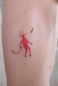 超简约的一组手臂上小图纹身图片欣赏