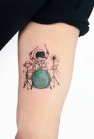 很可爱的9张童趣小清新纹身图片