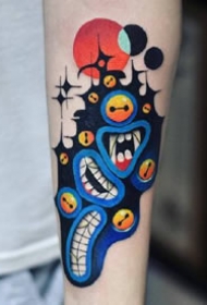 25张彩色的个性小纹身图片欣赏