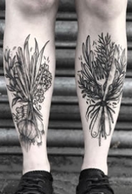 34张个性的黑灰点刺纹身图案